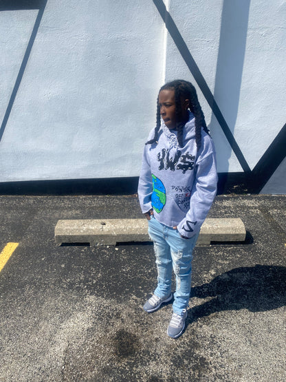 4WS Worldwide Hoodie - Grey